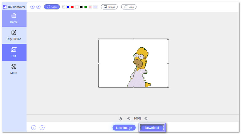 Salva la GIF modificata