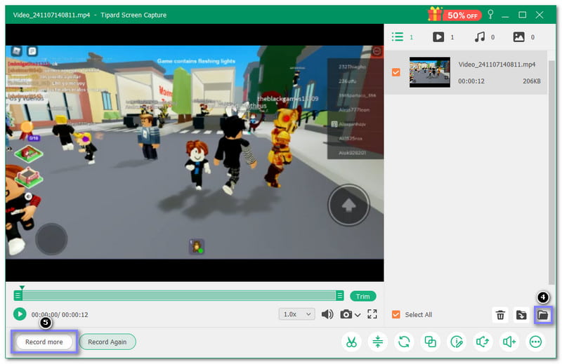 Zapisz nagranie Roblox