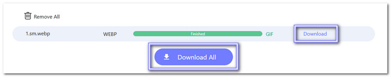 Save Your New Gif File