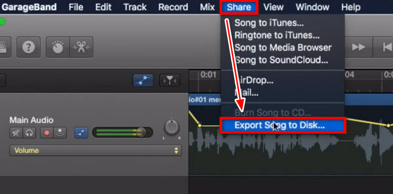 Share Share Export to Disk