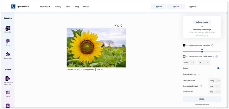 What Is Upscalepics