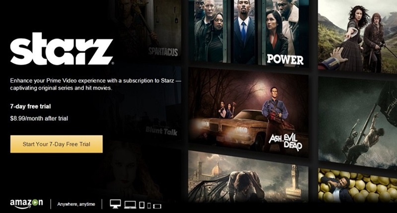 Amazon Prime Arayüzü