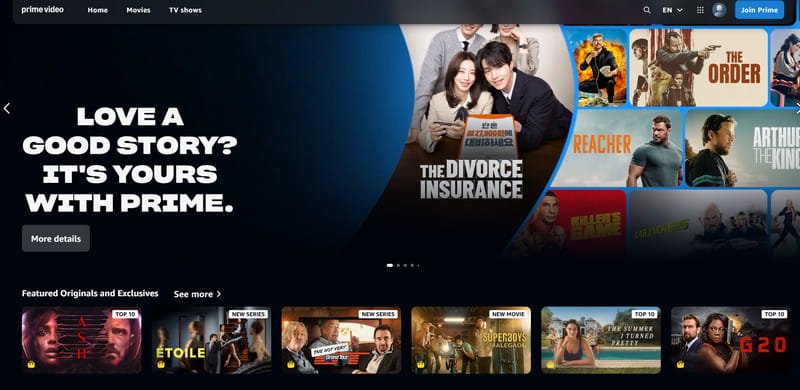 Alternativa k Amazon Prime Gomovies