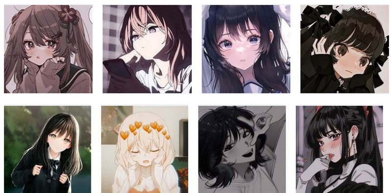 Κορίτσι Anime Pfp