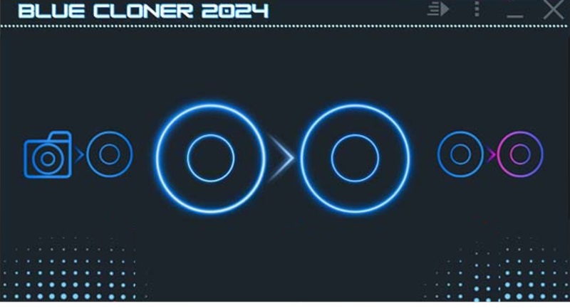 Blue Cloner-Schnittstelle