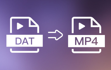 تحويل ملف DAT إلى MP4