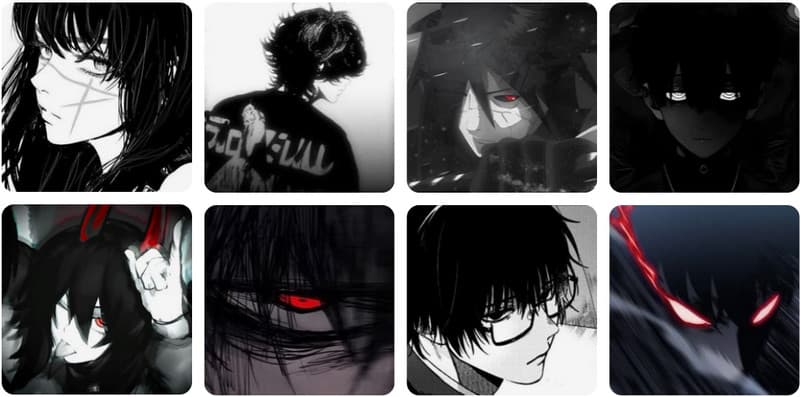Σκοτεινό Anime Pfp