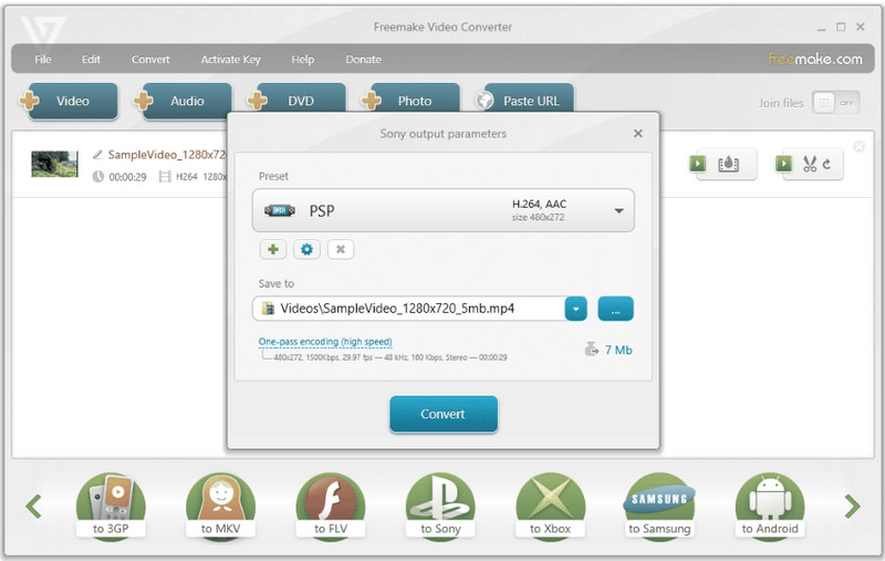 Freemake Videokonverter