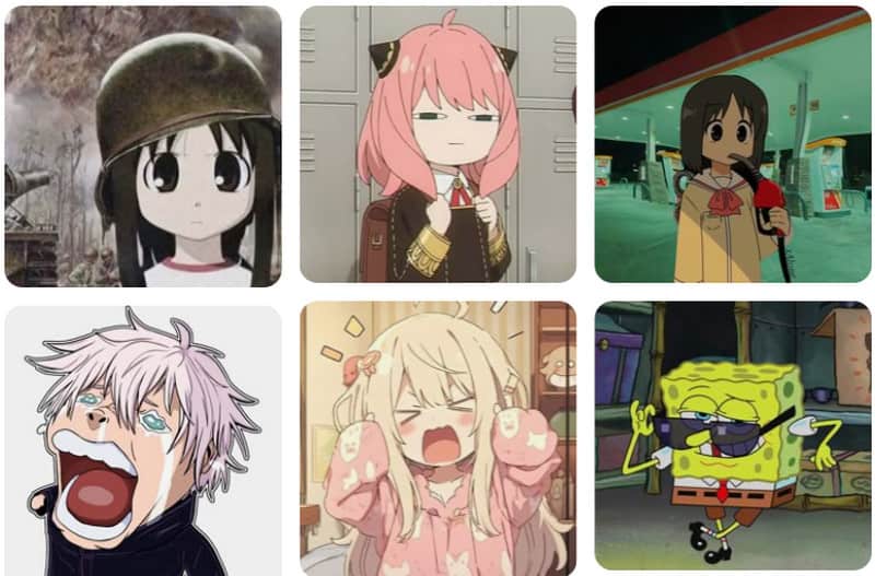 Αστείο Anime Pfp