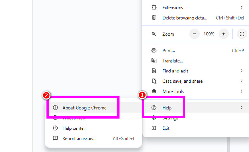 Bantuan Mengenai Google Chrome