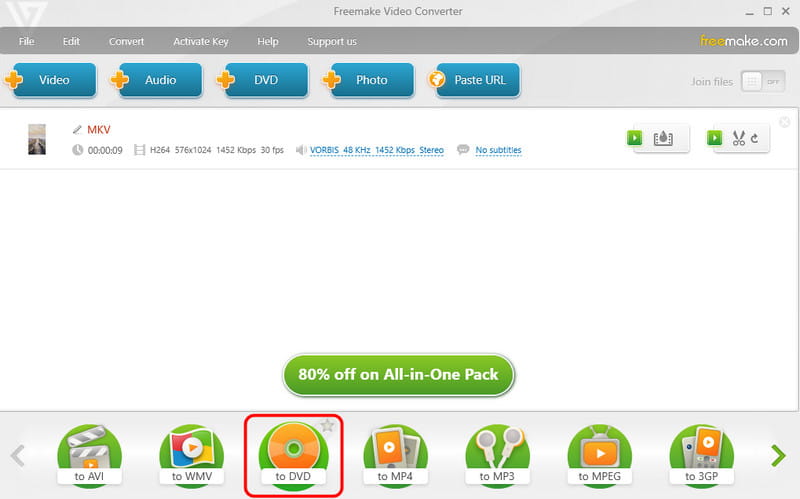 Hit DVD Freemake