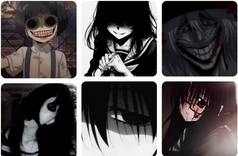 Anime τρόμου Pfp