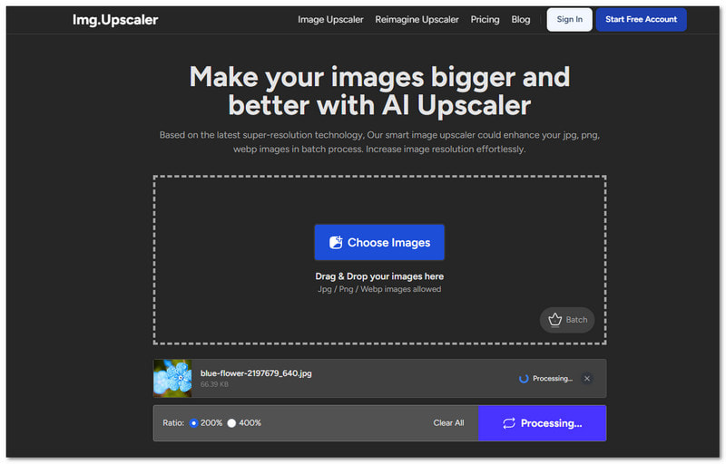 Img Upscaler ทางเลือกที่ดีที่สุดของ Krita สำหรับ Upscale Images