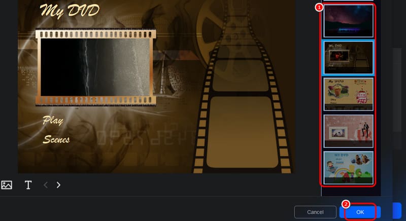 Menu Paramètres Ok Dvdfab