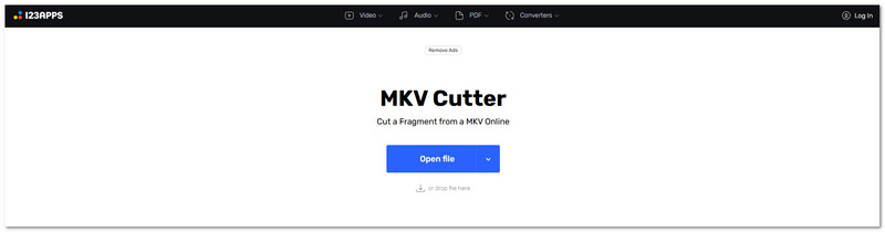 Pemotong Video Dalam Talian Mkv Trimmer Dalam Talian