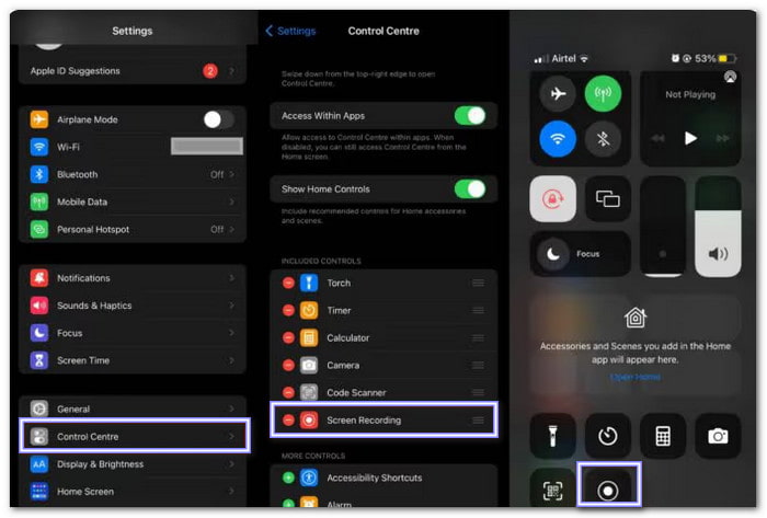 Record WhatsApp Video Call on iPhone