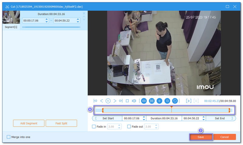 Affiner la vidéo avant la conversion