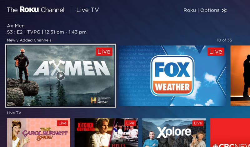 Alternativní filmy Roku
