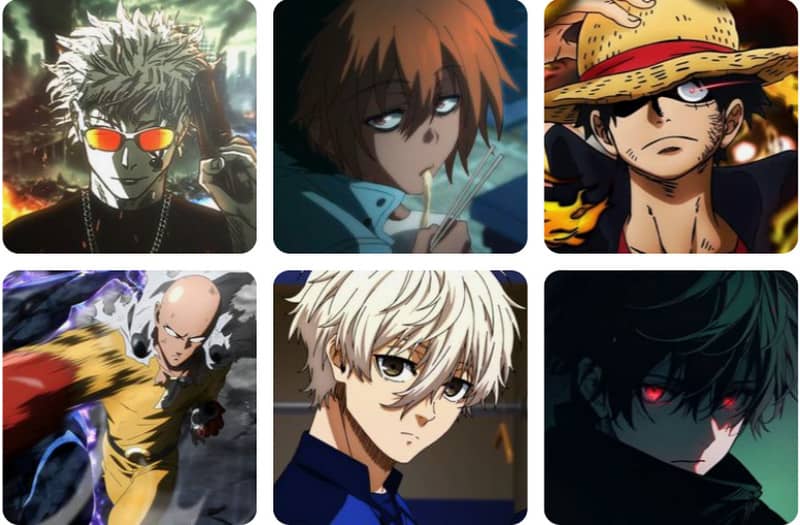 Σοβαρό Anime Pfp