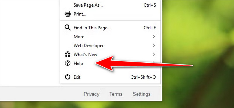 Σύμβολο Χάμπουργκερ για τον Firefox
