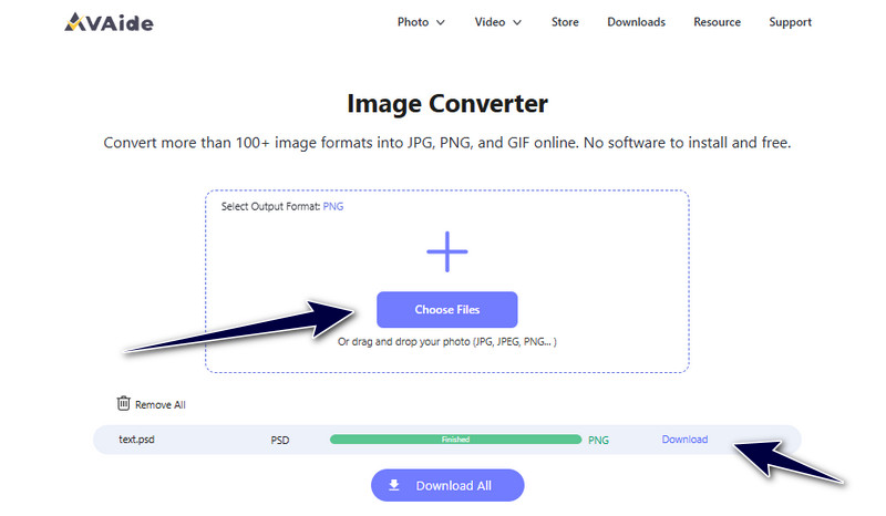 Upload to Convert