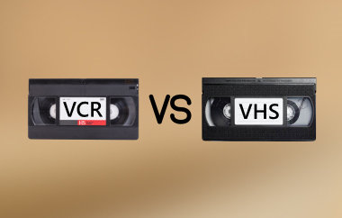 VCR vs. VHS
