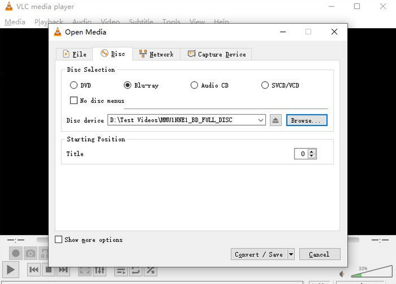 VLC Blu-ray Ripper