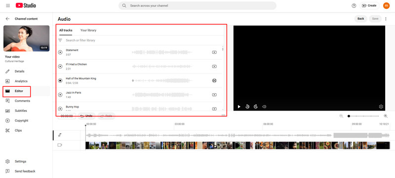 添加 Youtube 音乐