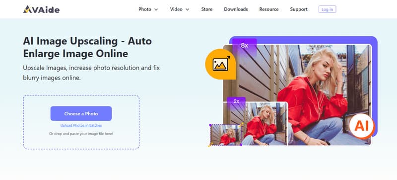 Avaide iMage Upscalling AI