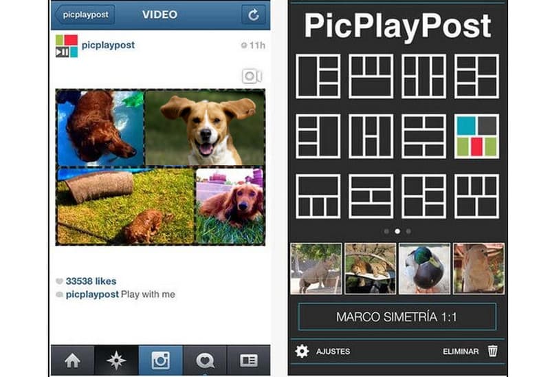 Pic Play Post Video Collage Maker