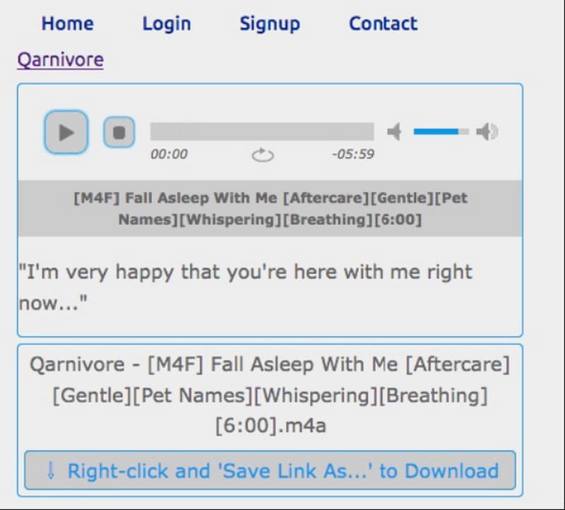 Soundgasm Downloader App