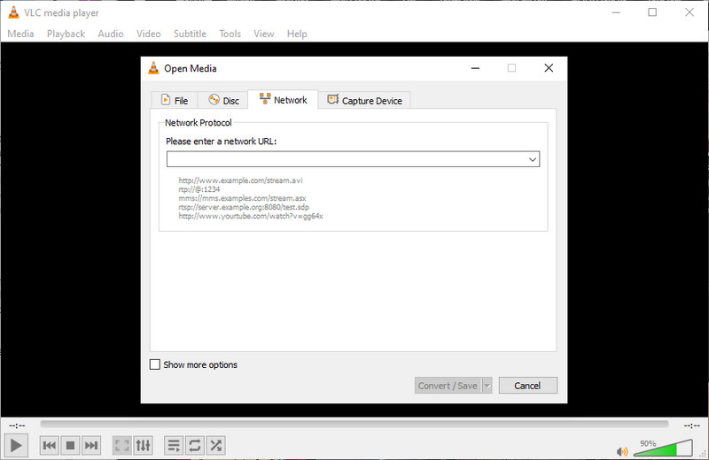 Vlc hálózat