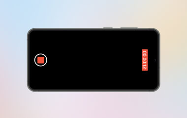 Record with Screen Off