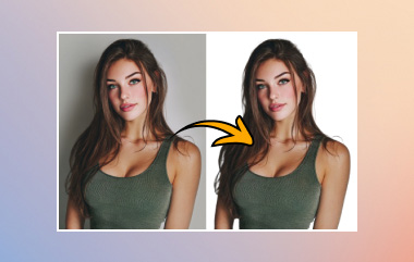 Изменить цвет фона фотографии