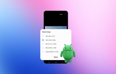 在 Android 上调整图像大小