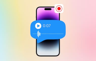 Record Voice Message on iPhone