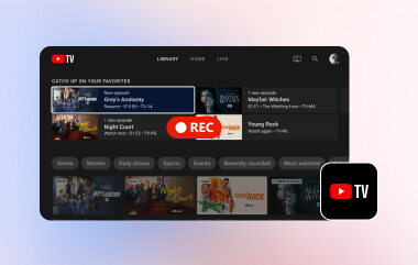Graba en YouTube TV