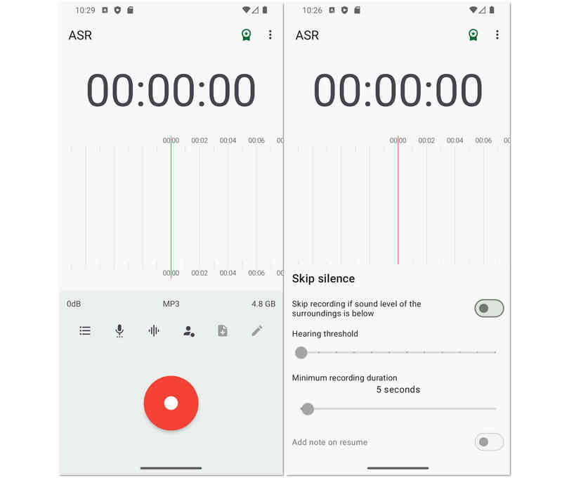 Asr Voice Recorder
