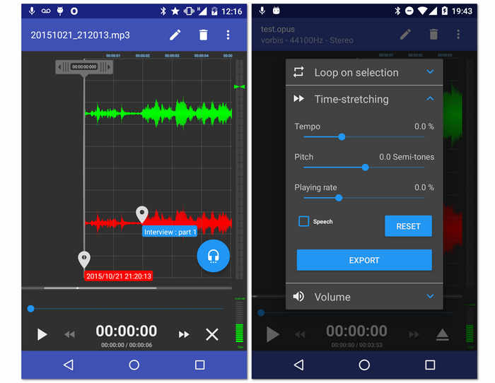 Recforge Audio Recorder App