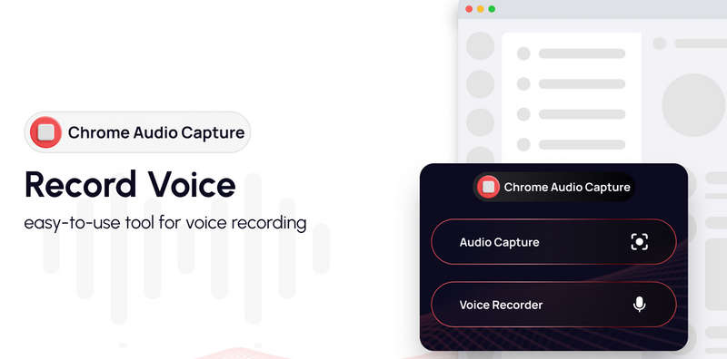 Chrome Audio Capture Extension In Chrome