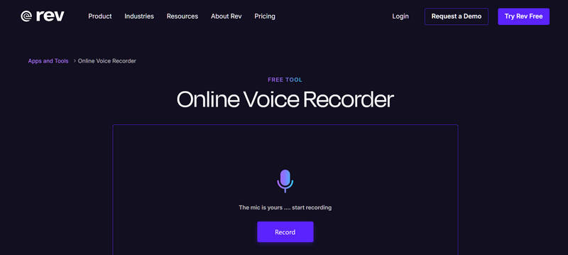 Rev Audio Recorder For Chrome Audio Capture