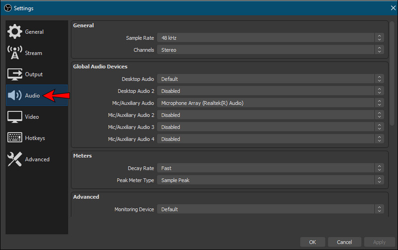 OBS Audio