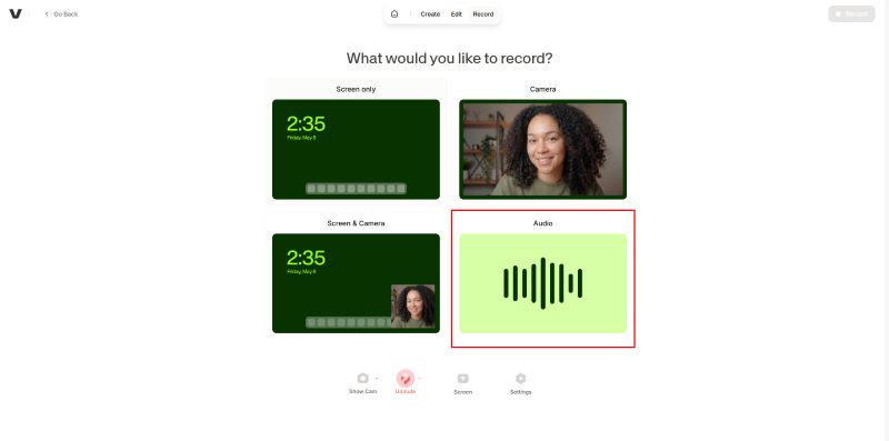 Veed.io Interface