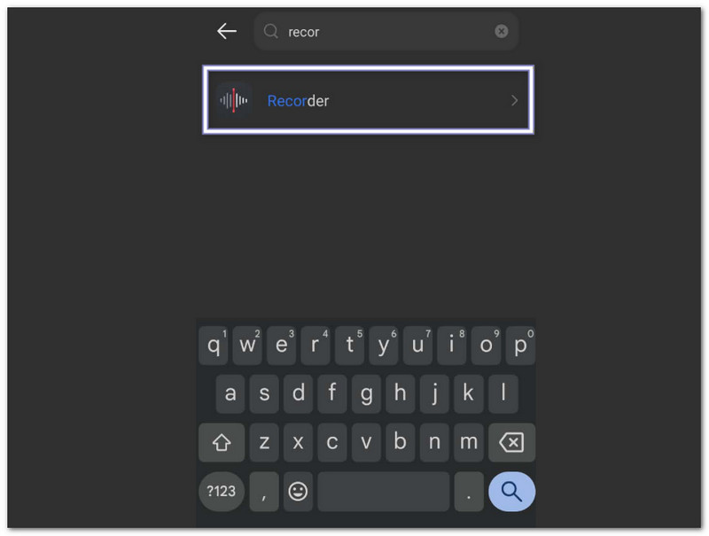 Google Recorder Widget
