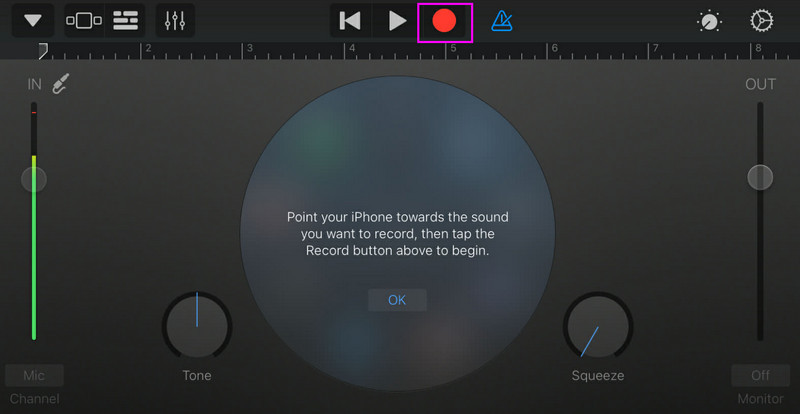 Capture Music GarageBand