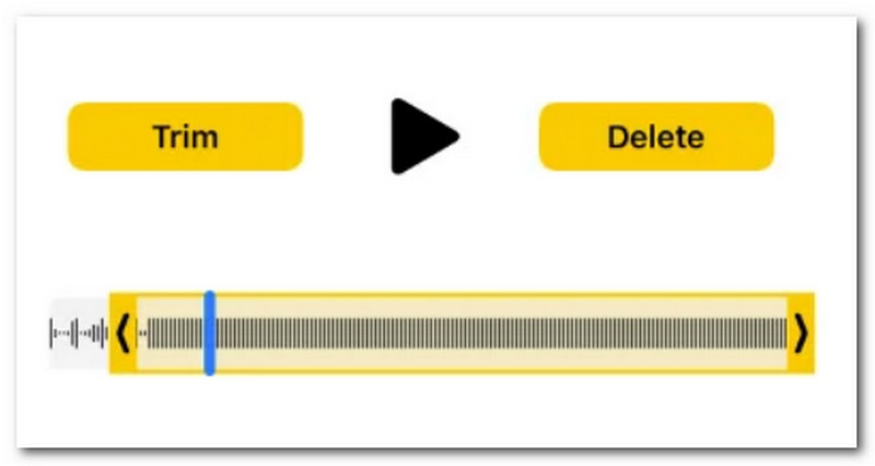 Drag Trim Save Recording