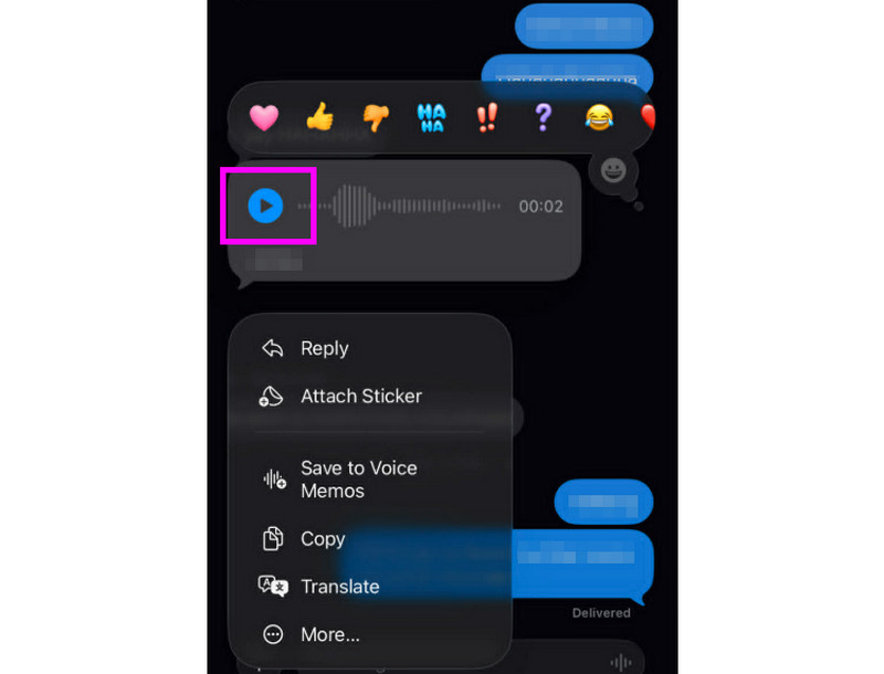Listen to Incoming Voice Messages