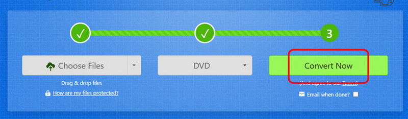 Konverter Last ned DVD Zamzar