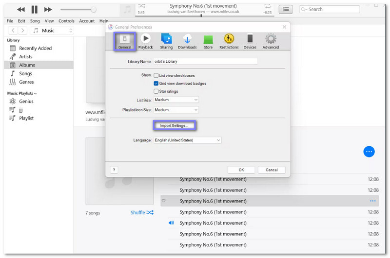 iTunes-konvertering av M4A til MP4