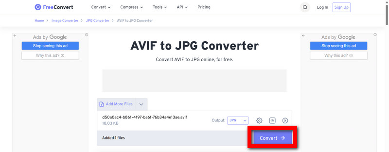 Kostenlose Konvertierung